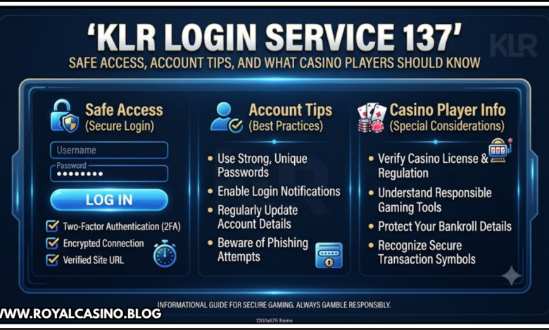KLR Login Service 137